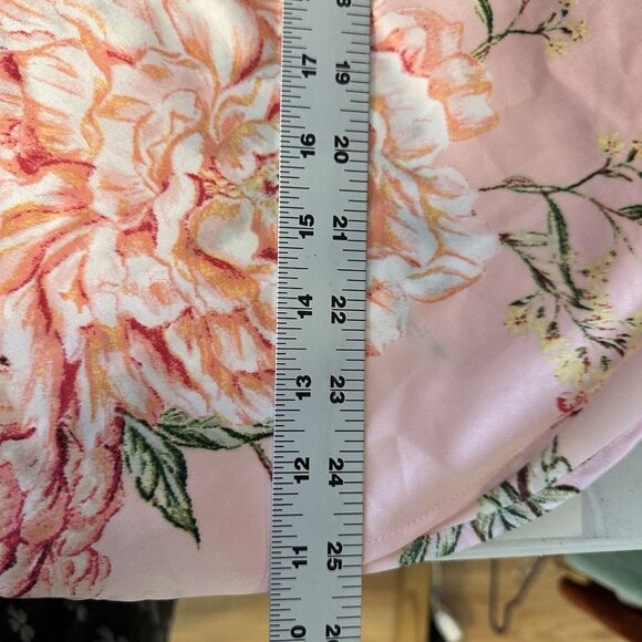 CABERNET BY SLEEP SENSE Womens Kaftan Pink FLORAL ROBE SIZE Small MuMu Lounge - Picture 11 of 11